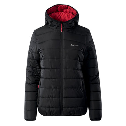 Black-Salsa - Front - Hi-Tec Womens-Ladies Halden Padded Jacket