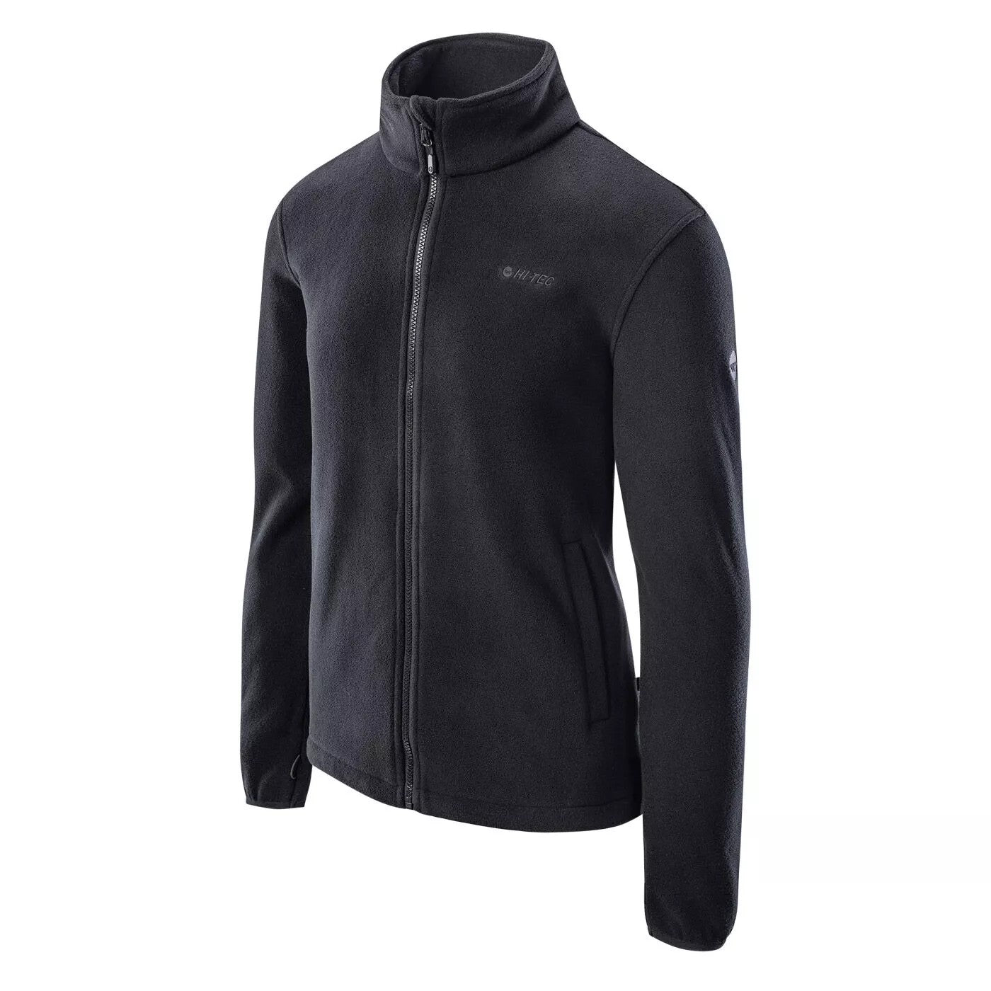 Black - Side - Hi-Tec Mens Howard Fleece Jacket
