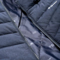 Insignia Blue Melange - Close up - Hi-Tec Womens-Ladies Gala Quilted Jacket