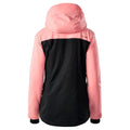 Caviar-Flamingo Pink - Back - Elbrus Womens-Ladies Lille II Ski Jacket