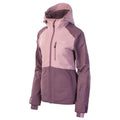 Elderberry-Black Plum - Side - Elbrus Womens-Ladies Limmen Ski Jacket