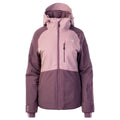 Elderberry-Black Plum - Front - Elbrus Womens-Ladies Limmen Ski Jacket