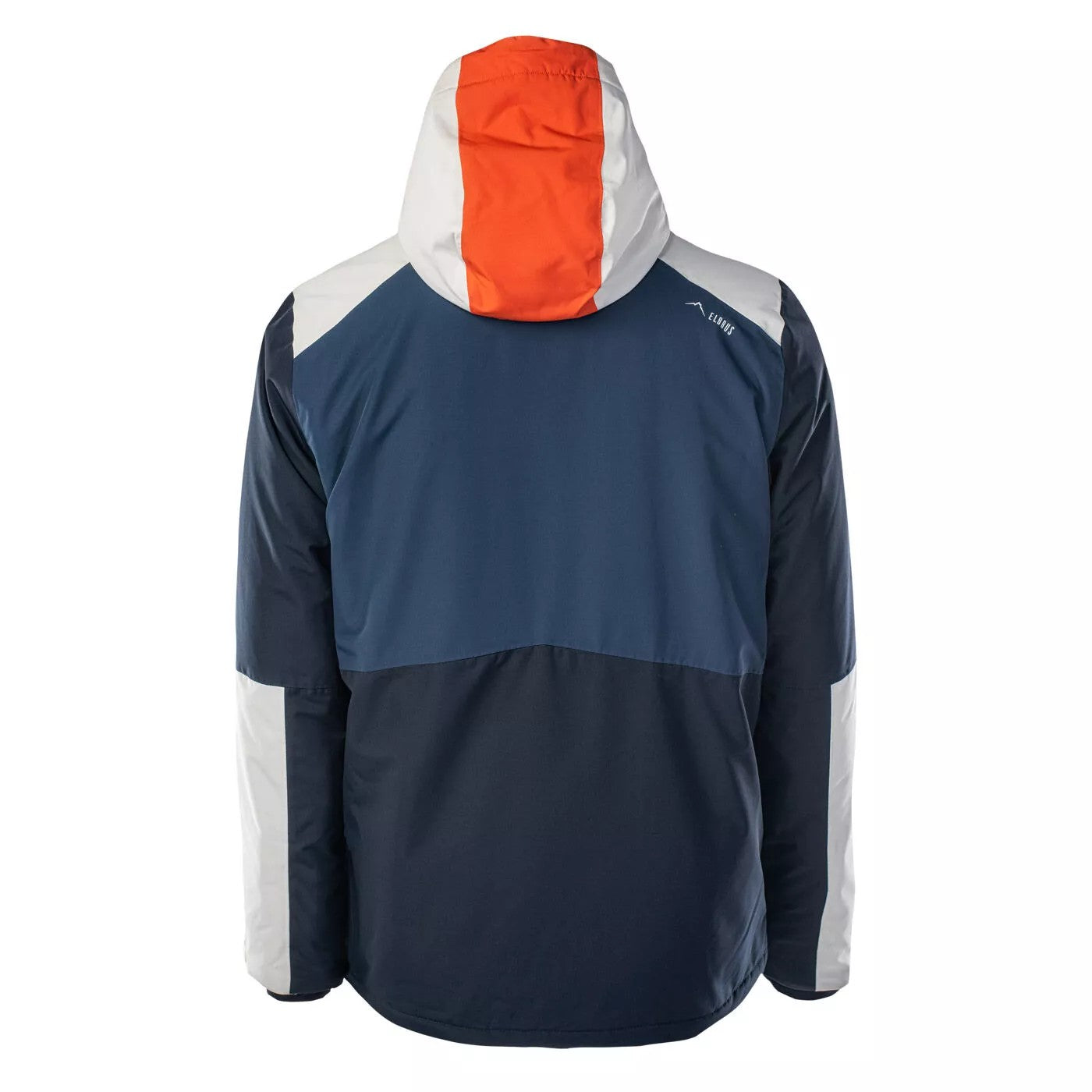 Total Eclipse-Dark Denim-Silver Birch - Back - Elbrus Mens Limmen Insulated Ski Jacket