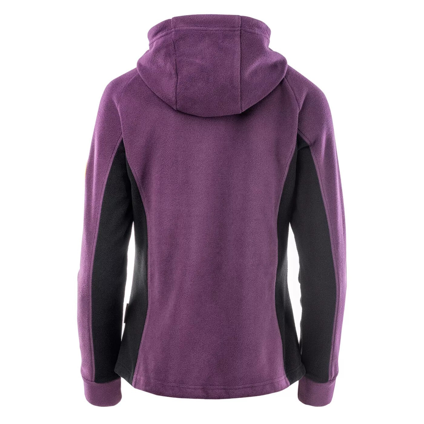 Plum Purple-Cadmium Yellow - Back - Elbrus Womens-Ladies Elvar Fleece Top