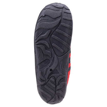 Black-Fiery Red - Pack Shot - Aquawave Mens Gimani Water Shoes