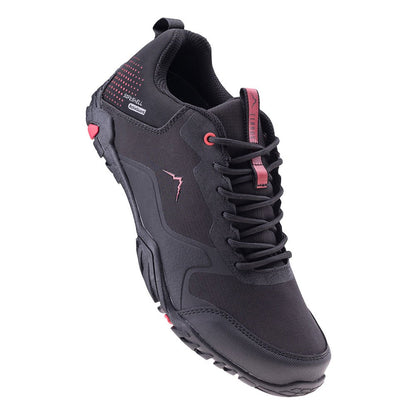 Black-Salsa - Close up - Elbrus Mens Ragley ActivGuard Walking Shoes