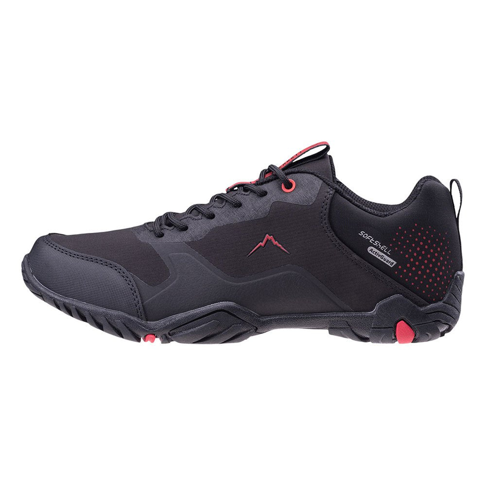 Black-Salsa - Back - Elbrus Mens Ragley ActivGuard Walking Shoes