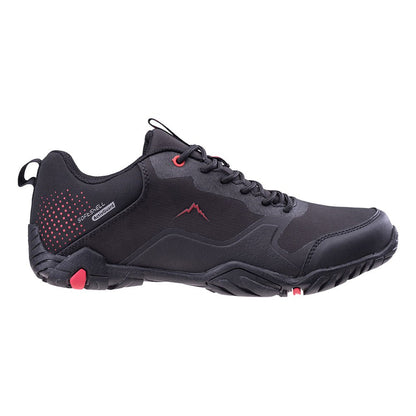 Black-Salsa - Side - Elbrus Mens Ragley ActivGuard Walking Shoes