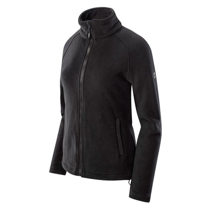 Black - Side - Hi-Tec Womens-Ladies Harriet Fleece Jacket