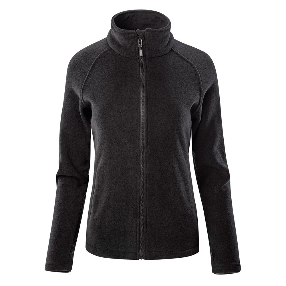 Black - Front - Hi-Tec Womens-Ladies Harriet Fleece Jacket