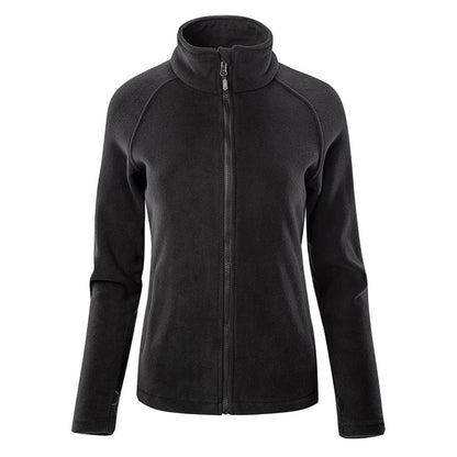 Black - Front - Hi-Tec Womens-Ladies Harriet Fleece Jacket