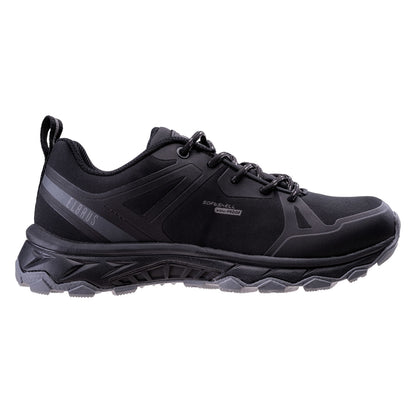 Black - Side - Elbrus Womens-Ladies Wesko Waterproof Walking Shoes