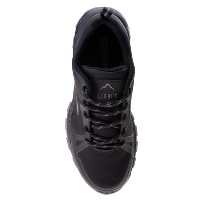 Black - Lifestyle - Elbrus Womens-Ladies Wesko Waterproof Walking Shoes