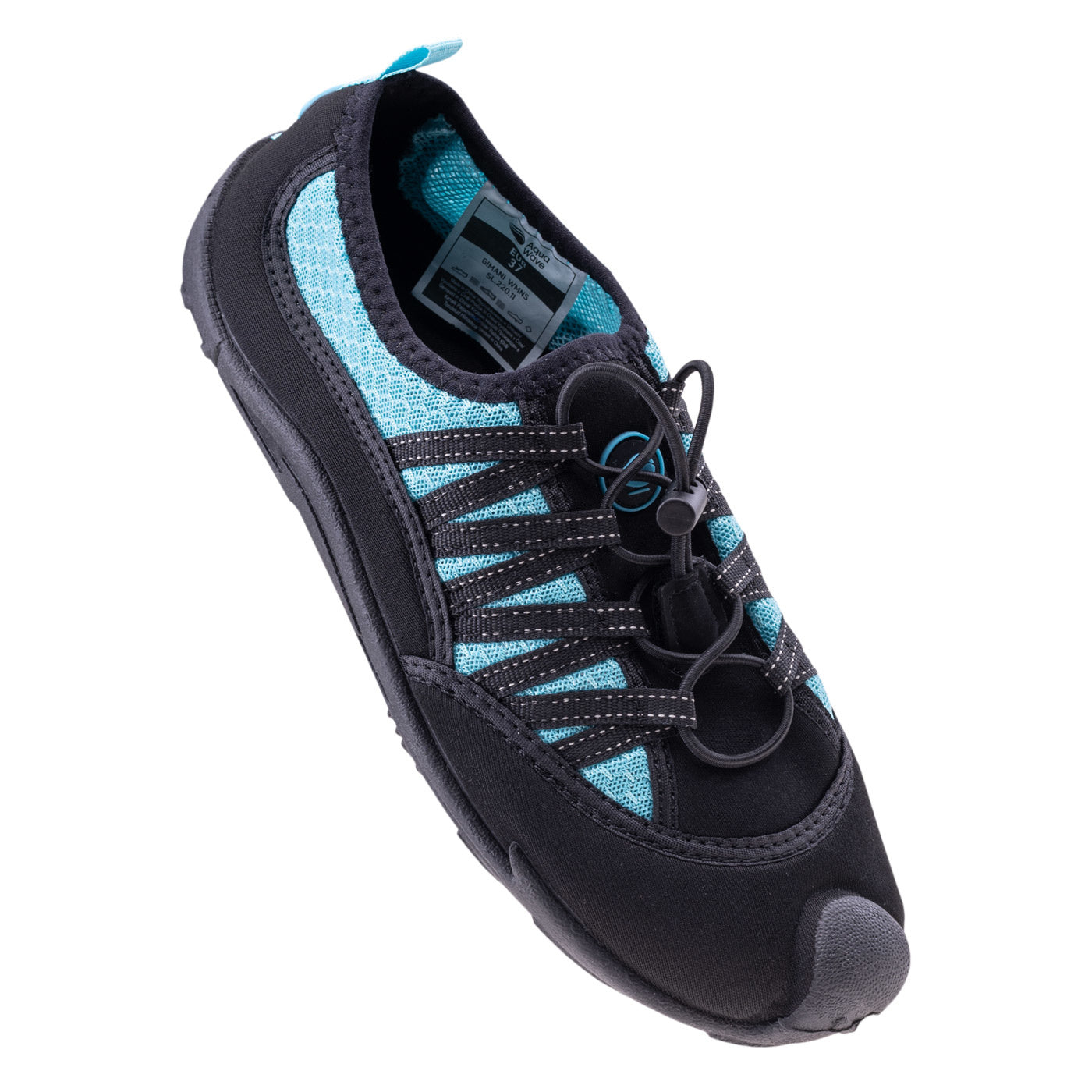 Black-Light Blue - Close up - Aquawave Womens-Ladies Gimani Water Shoes
