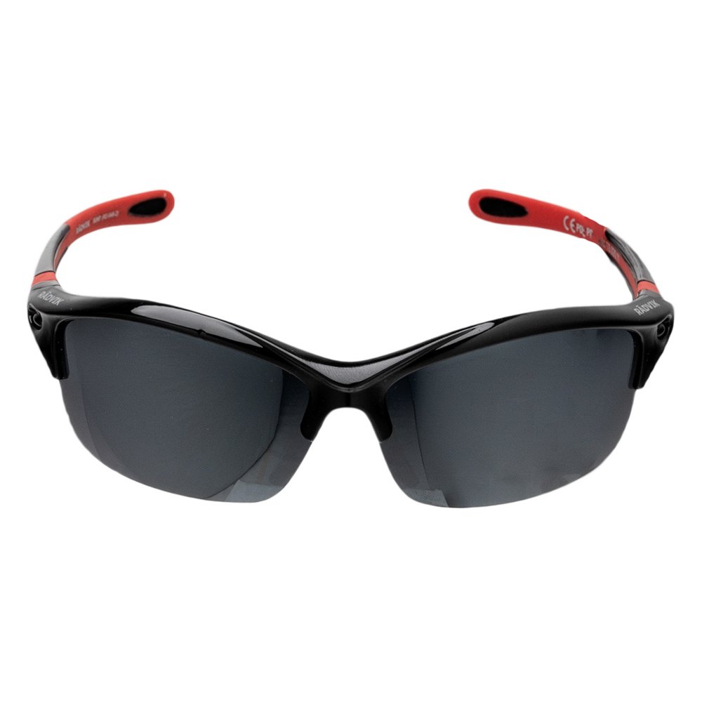 Black-Tangerine Tango - Side - Radvik Unisex Adult Sunt Sunglasses
