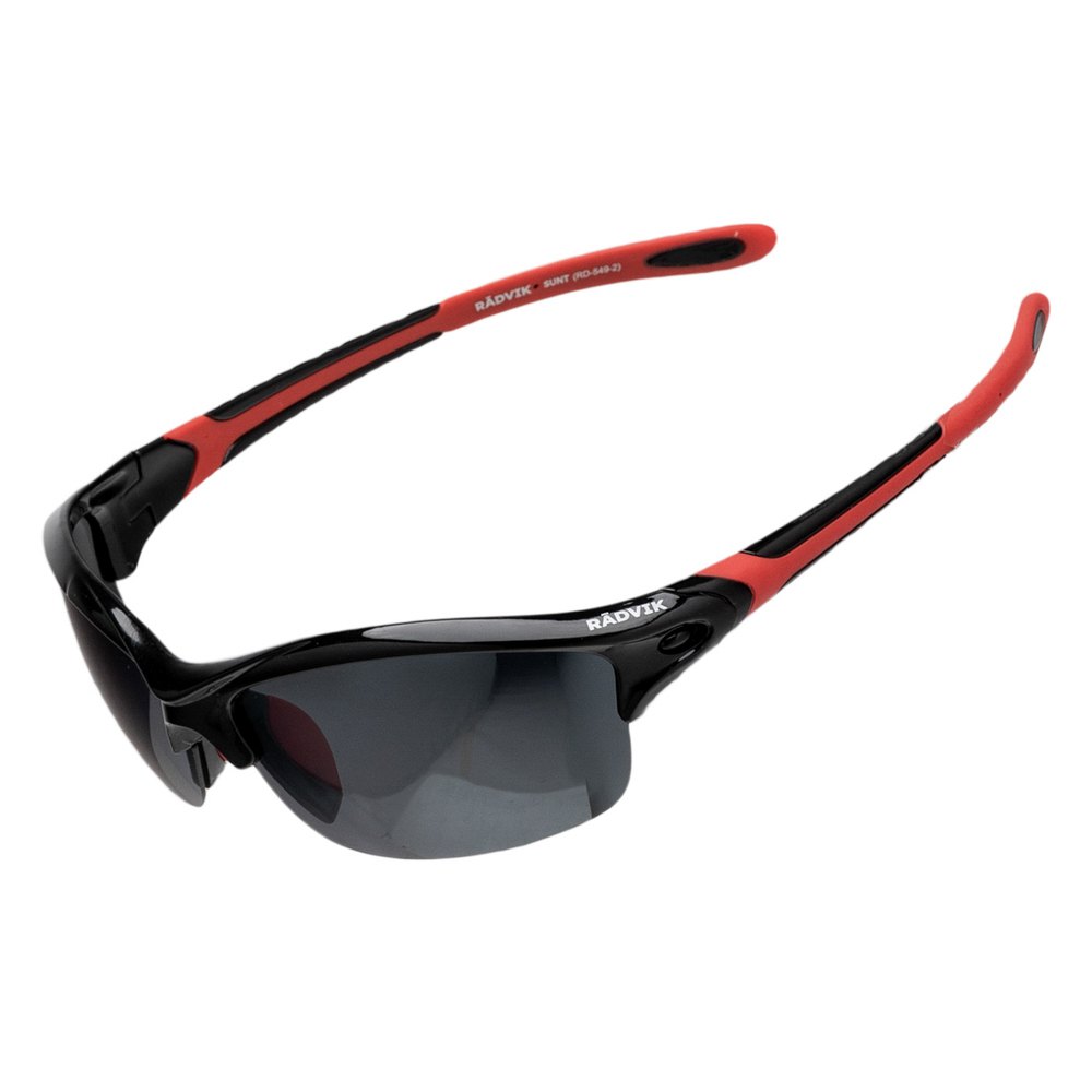 Black-Tangerine Tango - Front - Radvik Unisex Adult Sunt Sunglasses