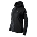 Black - Side - Hi-Tec Womens-Ladies Neti Soft Shell Jacket