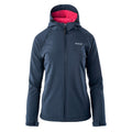 Blue Nights-Sangria - Front - Hi-Tec Womens-Ladies Neti Soft Shell Jacket