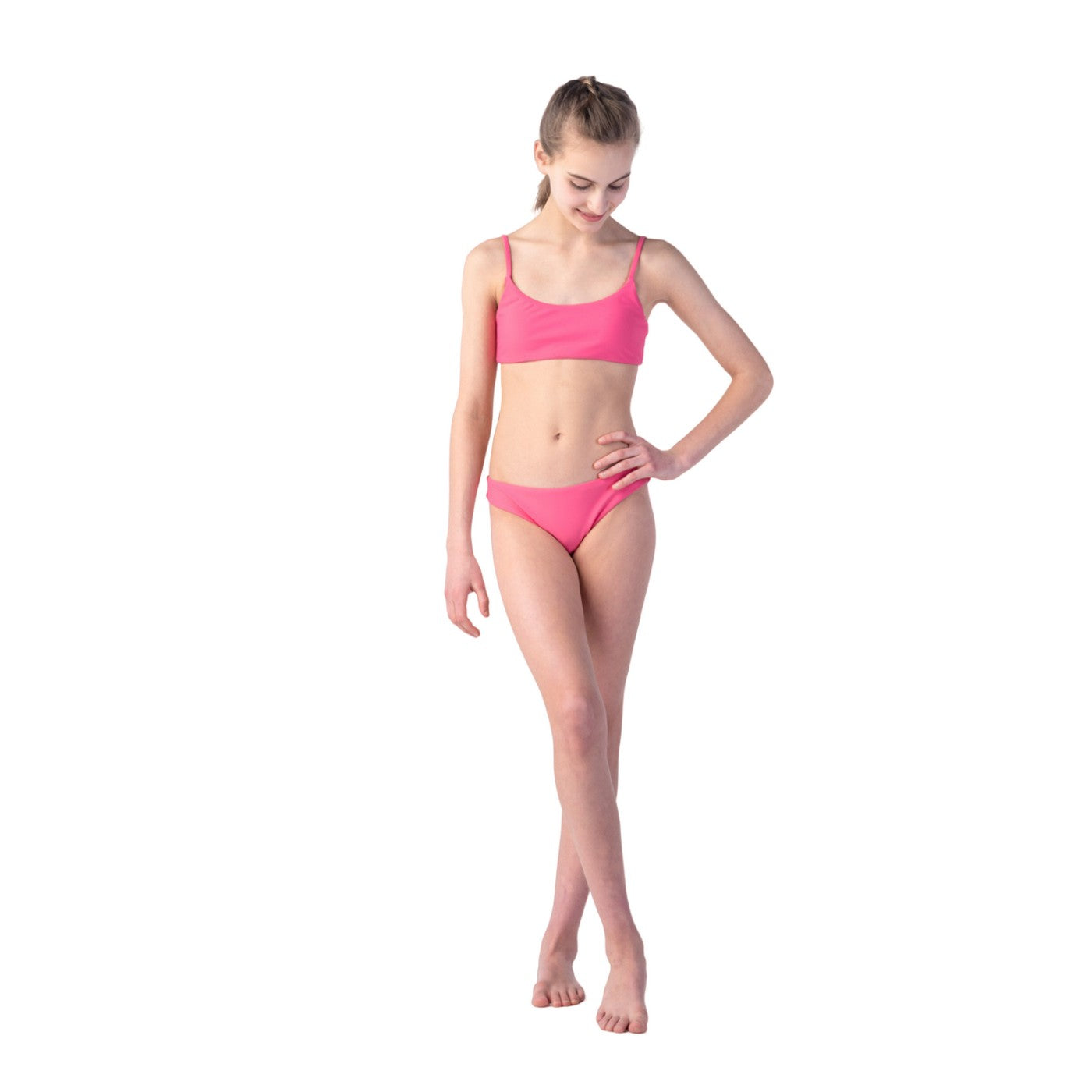 Fandango Pink - Side - Aquawave Girls Norte Bikini Top