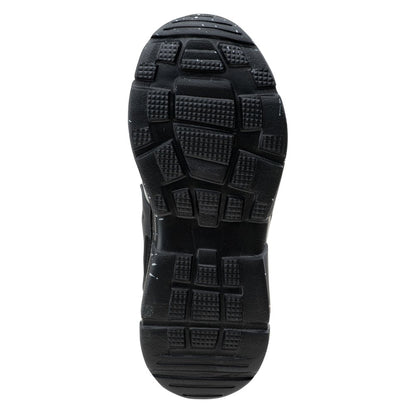 Black-Grey - Side - Bejo Childrens-Kids Slikter Trainers