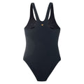 Black - Back - Aquawave Womens-Ladies Seaweed One Piece Swimsuit