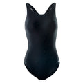 Black-Gold - Front - Aquawave Womens-Ladies Seaweed One Piece Swimsuit