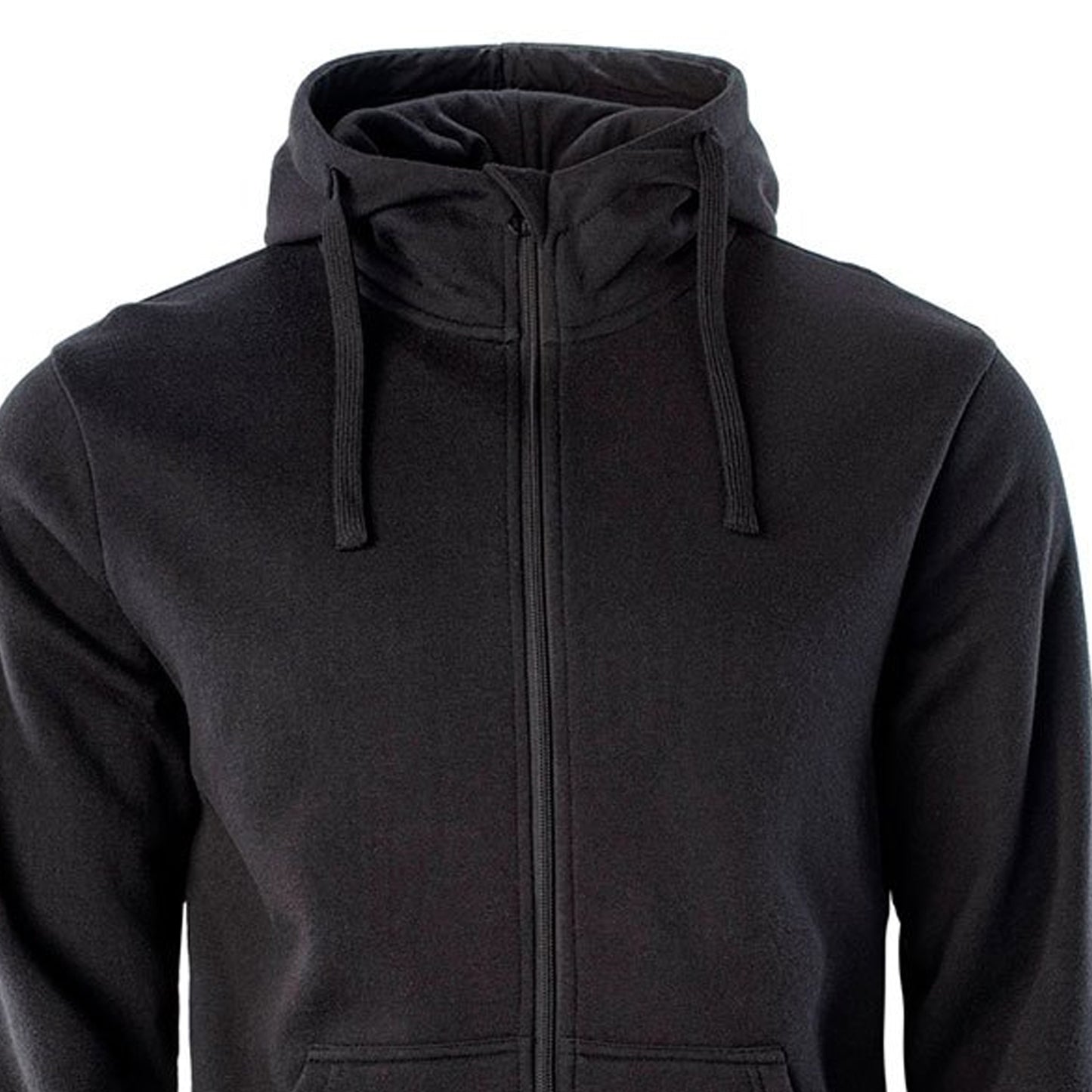 Black - Side - Magnum Mens Lepus Hoodie