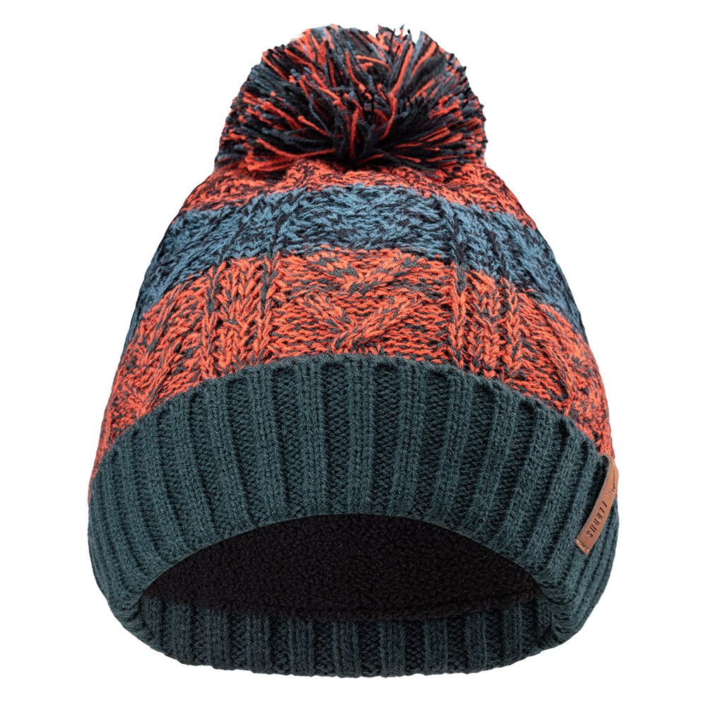 Ponderosa Pine-Tangerine Tango - Side - Elbrus Lewis Winter Hat