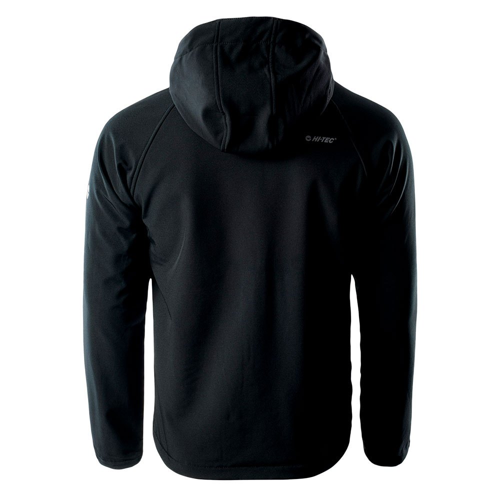 Black - Back - Hi-Tec Mens Neti Soft Shell Jacket