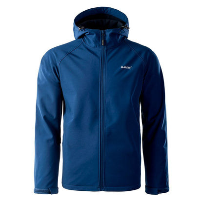 Estate Blue - Front - Hi-Tec Mens Neti Soft Shell Jacket