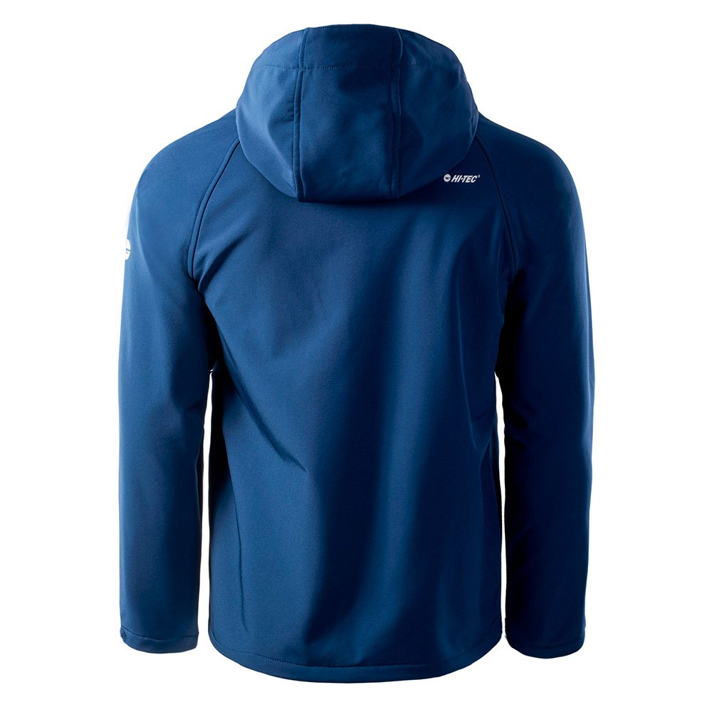 Estate Blue - Back - Hi-Tec Mens Neti Soft Shell Jacket