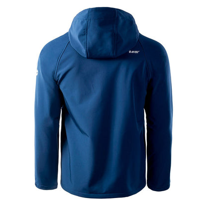Estate Blue - Back - Hi-Tec Mens Neti Soft Shell Jacket