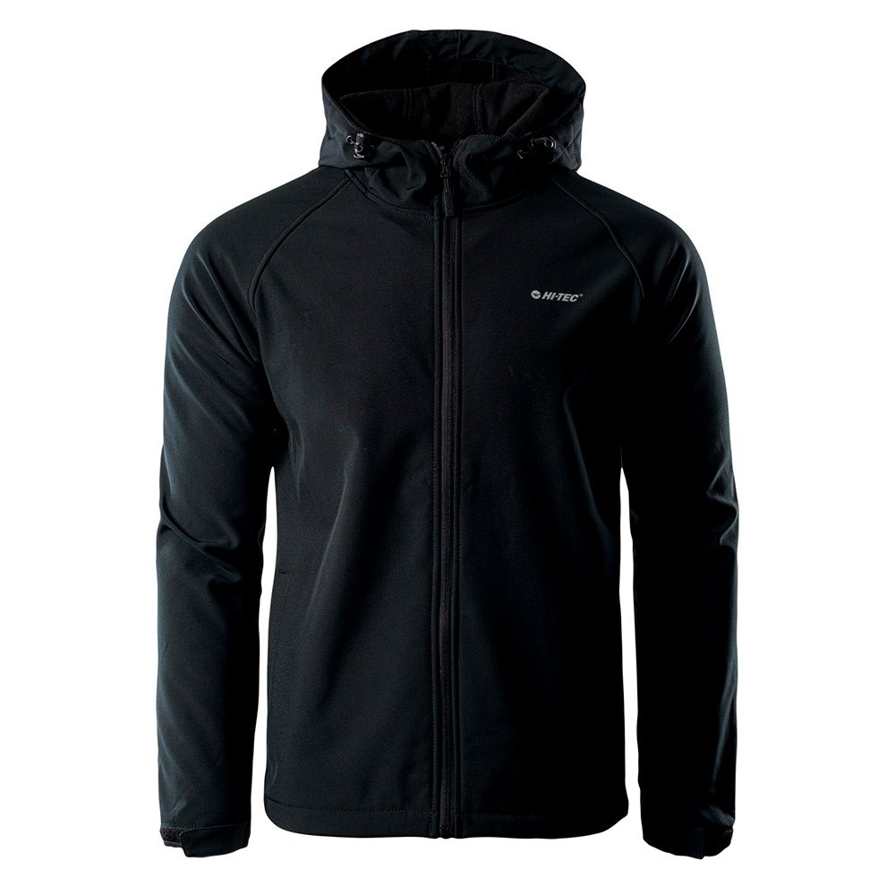 Black - Front - Hi-Tec Mens Neti Soft Shell Jacket
