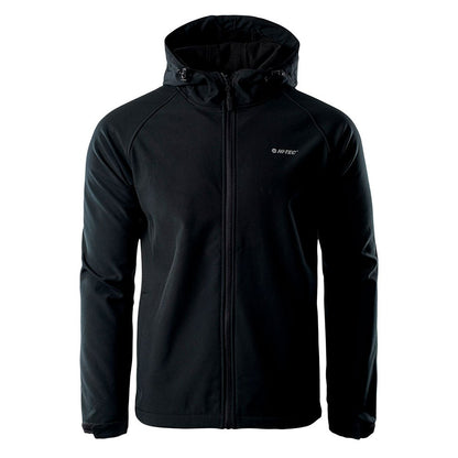 Black - Front - Hi-Tec Mens Neti Soft Shell Jacket