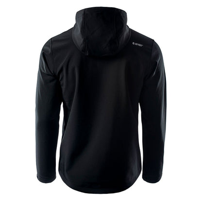 Black - Back - Hi-Tec Mens Caen Soft Shell Jacket
