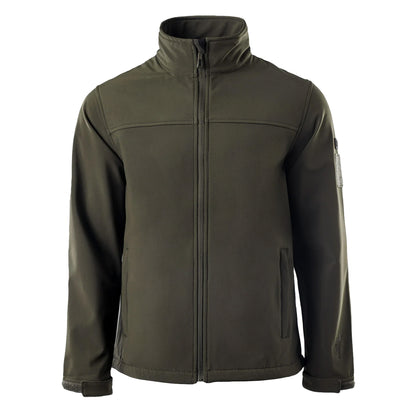 Olive Green - Front - MAGNUM Mens Deer Soft Shell Jacket