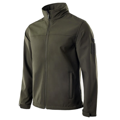 Olive Green - Side - MAGNUM Mens Deer Soft Shell Jacket