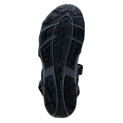 Black - Back - Hi-Tec Mens Lucise Sandals