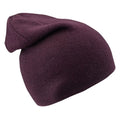 Potent Purple-Sangria - Back - Elbrus Womens-Ladies Trend Winter Hat