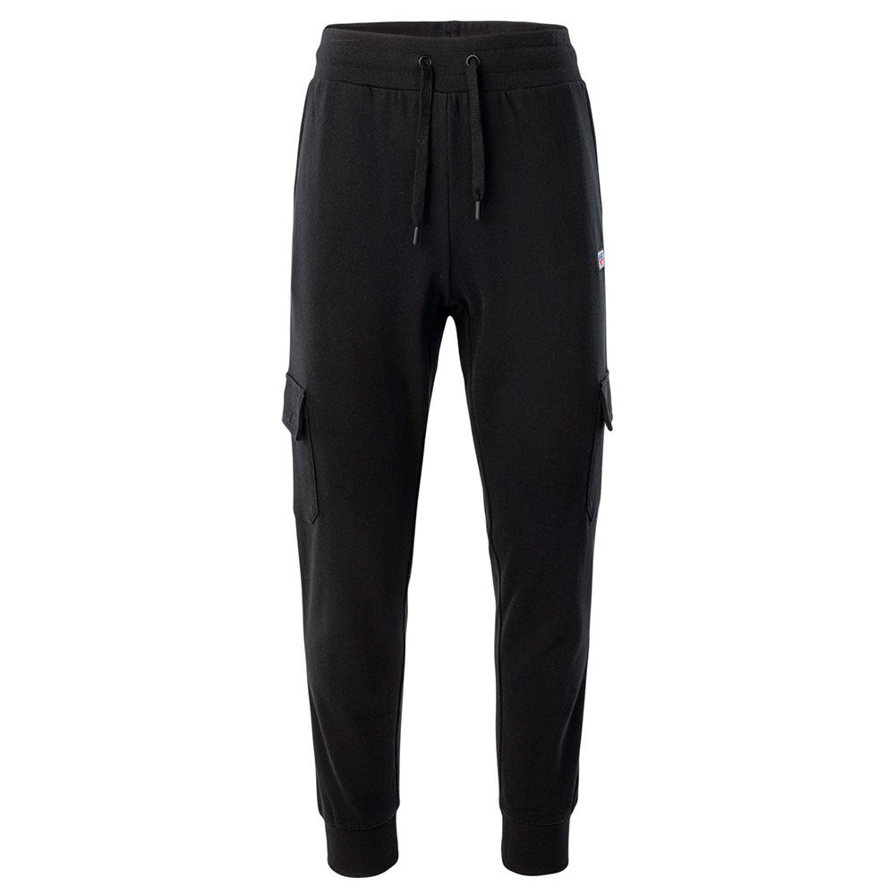 Black - Front - Hi-Tec Mens Rabasin II Jogging Bottoms