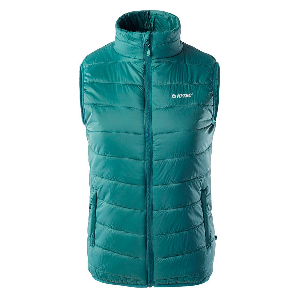 Deep Teal - Front - Hi-Tec Womens-Ladies Solnem Quilted Gilet