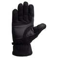 Black - Back - Elbrus Womens-Ladies Tezo Fleece Gloves