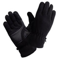 Black - Side - Elbrus Womens-Ladies Tezo Fleece Gloves