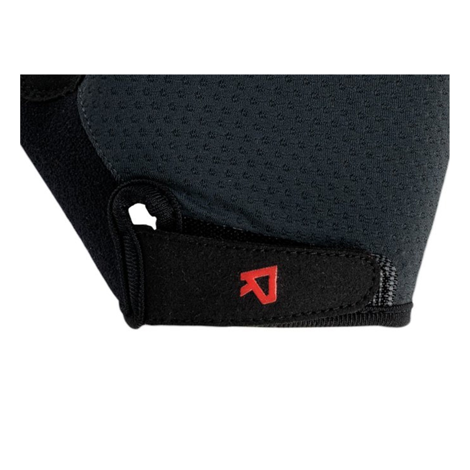 Black-Tangerine Tango - Lifestyle - Radvik Mens Stikke Fingerless Gloves