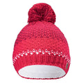 Rose Red-Beetroot Red - Front - Hi-Tec Childrens-Kids Hervin Beanie