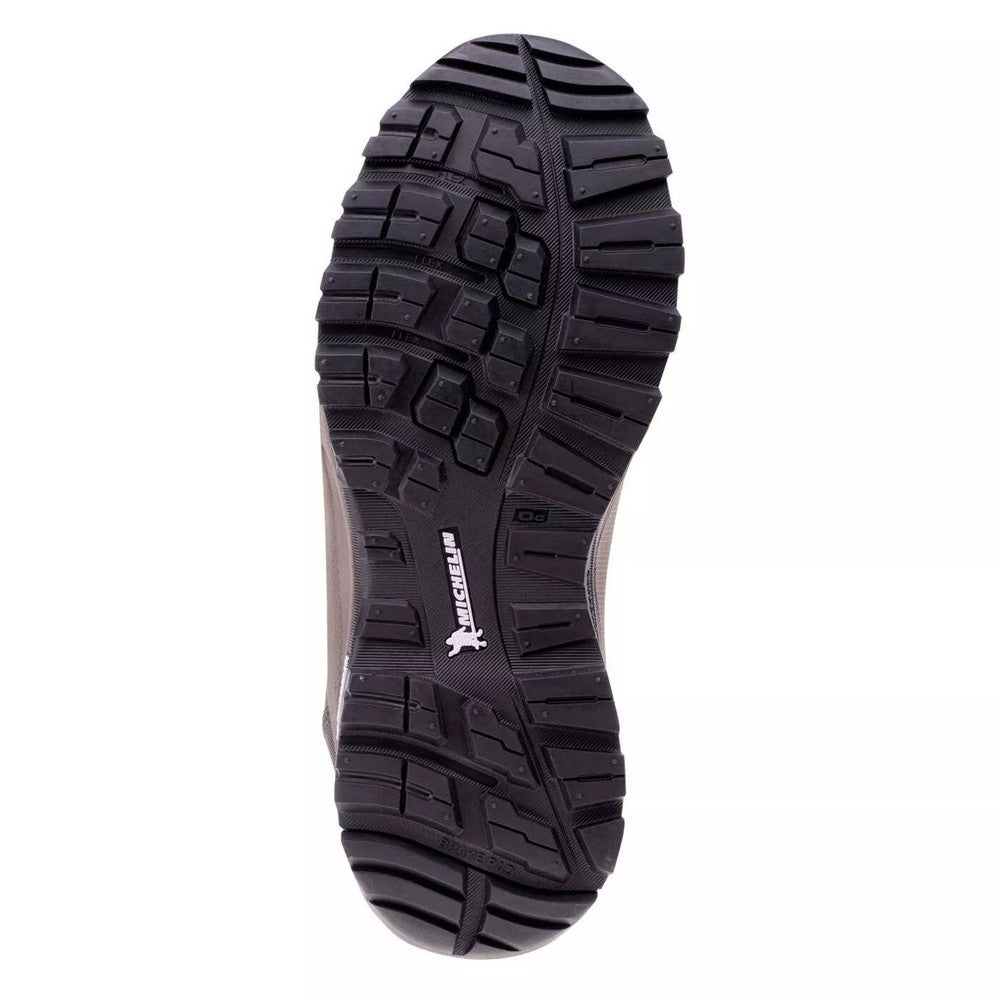 Dark Chocolate - Side - Hi-Tec Mens Altitude VI Leather Waterproof Hiking Boots