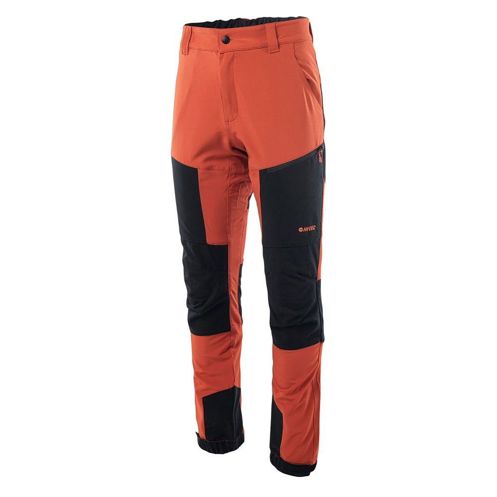 Rooibos Tea-Anthracite - Side - Hi-Tec Mens Avaro Hiking Trousers