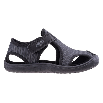 Black - Side - Bejo Childrens-Kids Trukiz Sandals