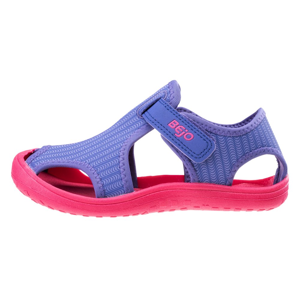 Light Purple-Fuchsia - Back - Bejo Girls Trukiz Touch Fastening Sandals