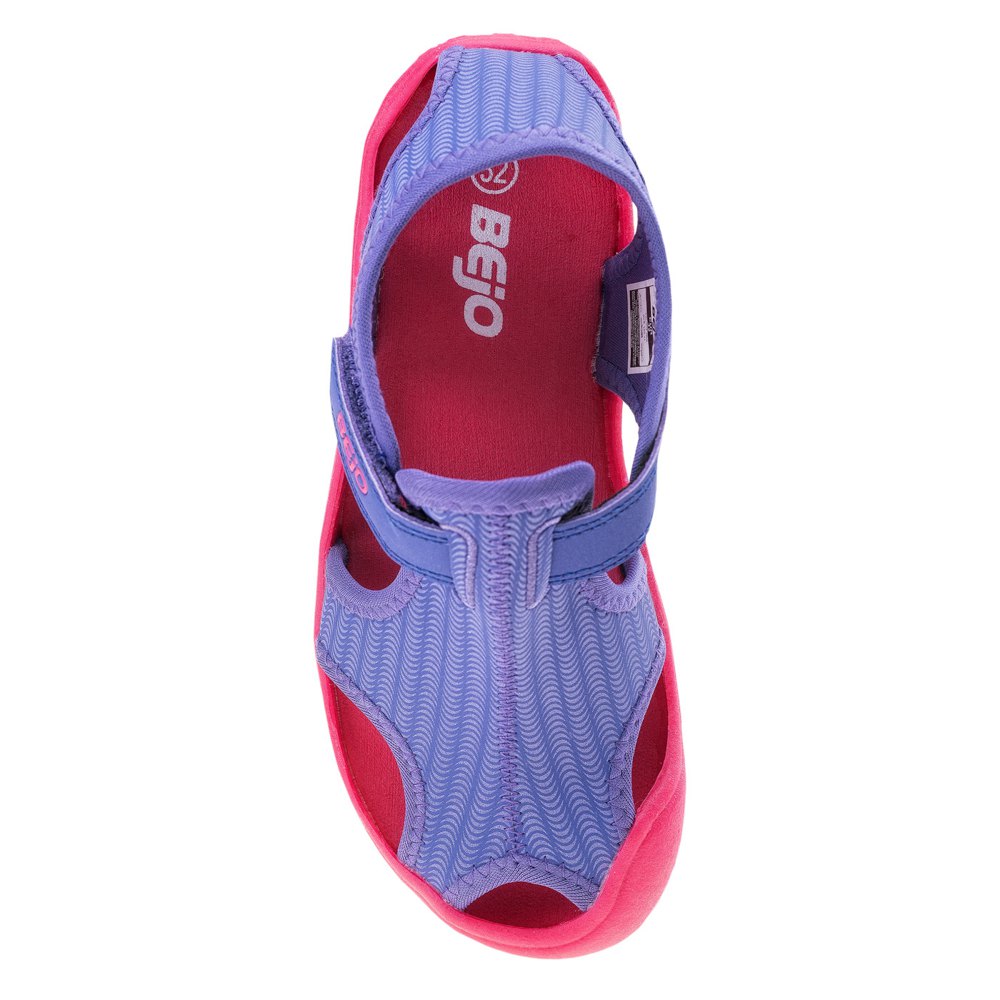 Light Purple-Fuchsia - Lifestyle - Bejo Girls Trukiz Touch Fastening Sandals
